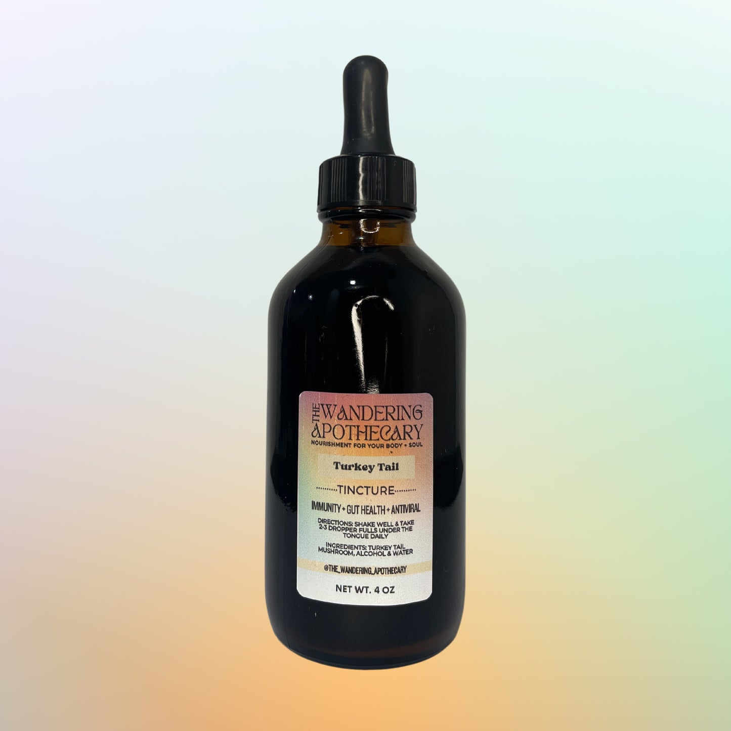 Double Extracted Turkey Tail Mushroom Tincture